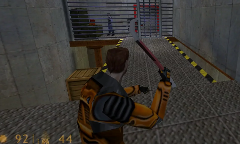Általam kézített kép Gordon Freeman-ről
